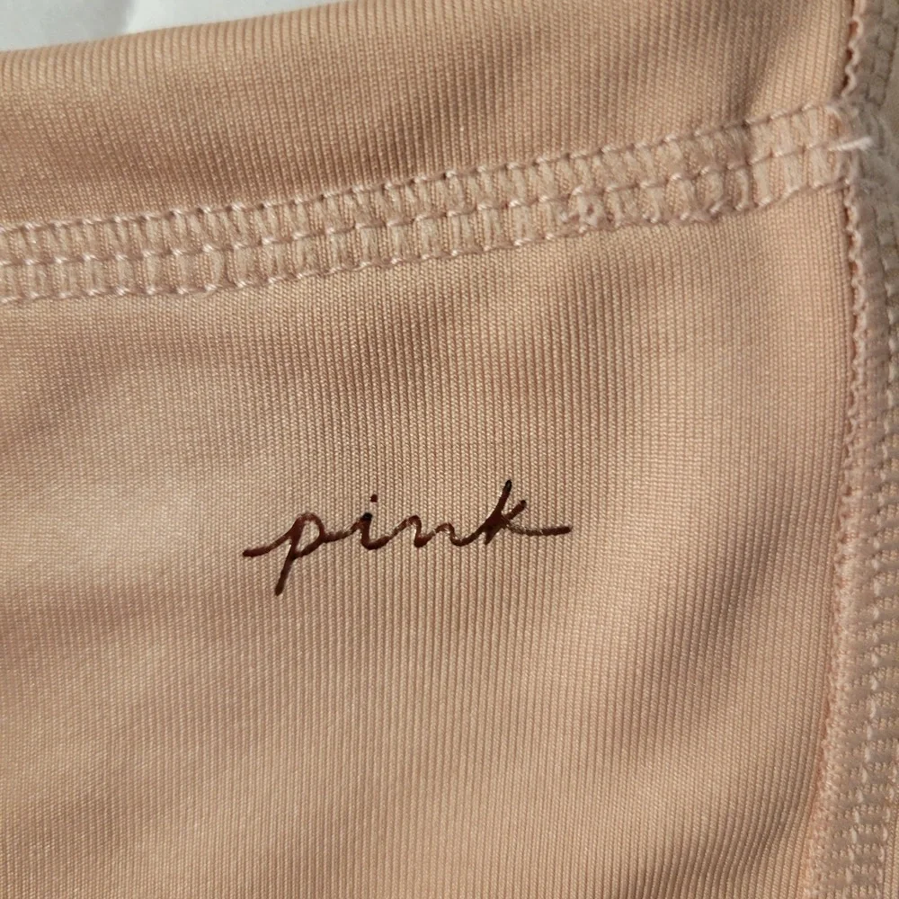 PINK Victoria’s Secret Dusty Pink Beige Neck Gaiter Mask Running Hiking Outdoors